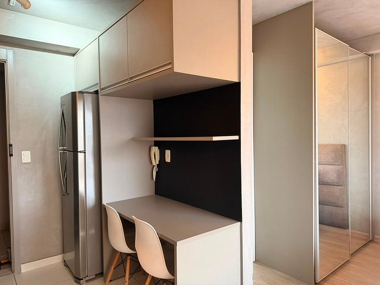 Studio ao lado do Le Cordon Bleu | Vila Madalena