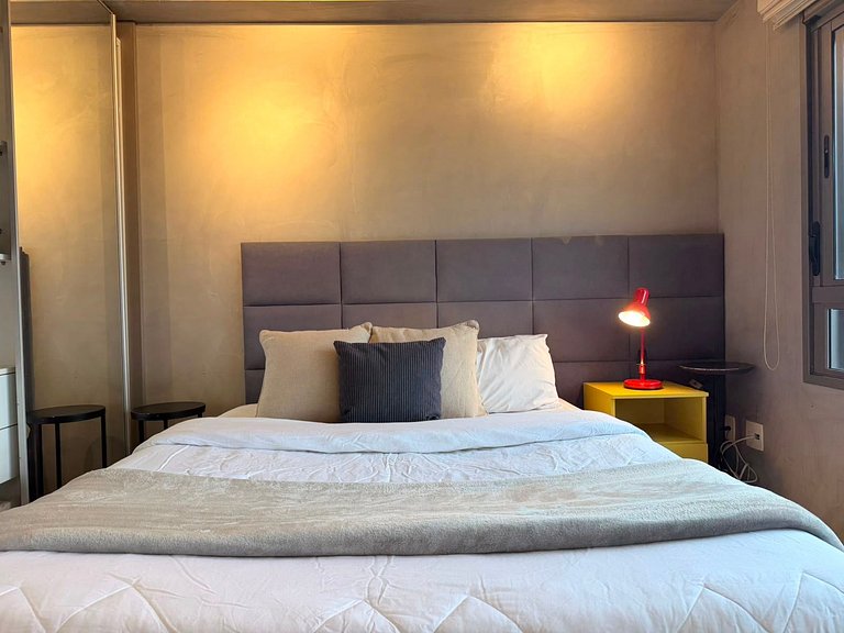 Studio ao lado do Le Cordon Bleu | Vila Madalena