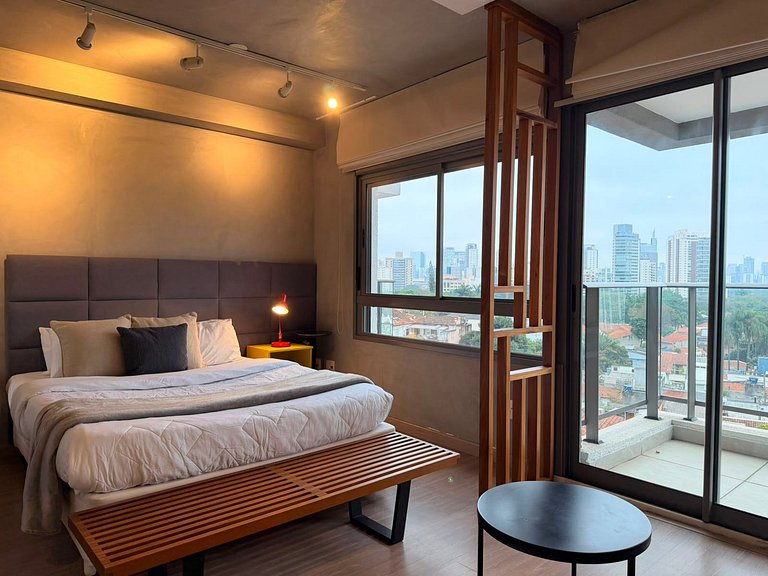 Studio ao lado do Le Cordon Bleu | Vila Madalena