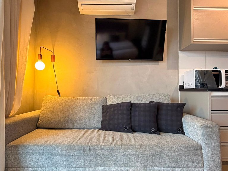 Studio ao lado do Le Cordon Bleu | Vila Madalena