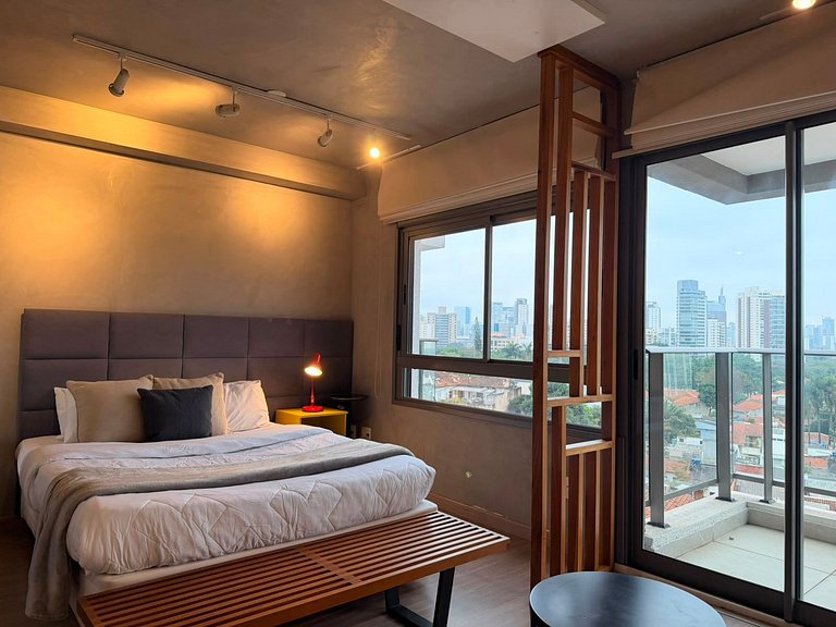Studio ao lado do Le Cordon Bleu | Vila Madalena