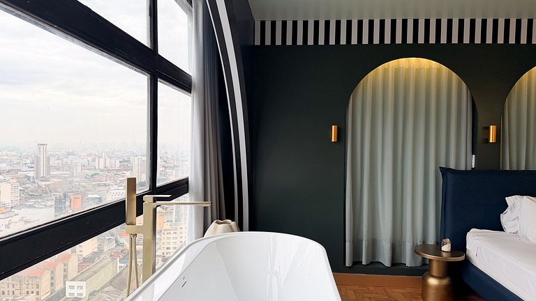Resort-Style Studio with Bathtub & View, São Paulo