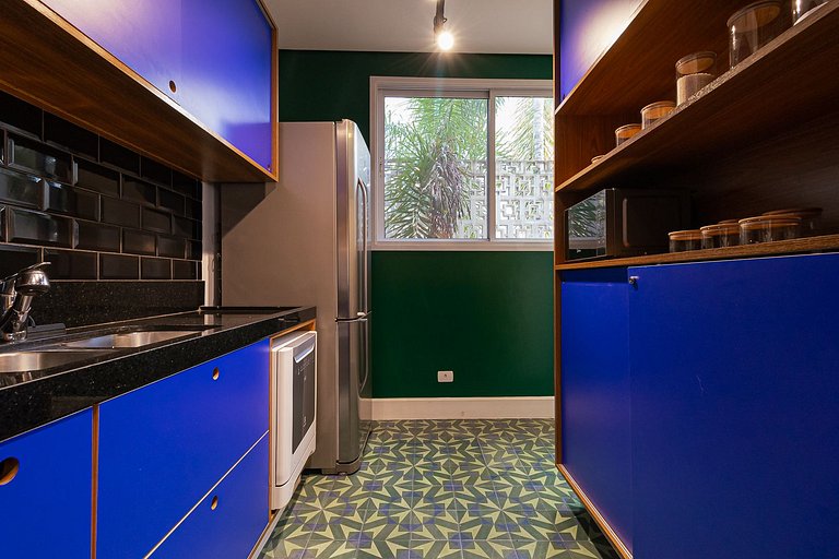Design and colorful in Higienópolis - 3 bedrooms