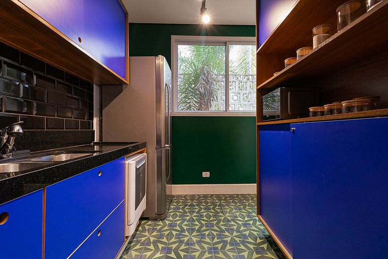Design and colorful in Higienópolis - 3 bedrooms