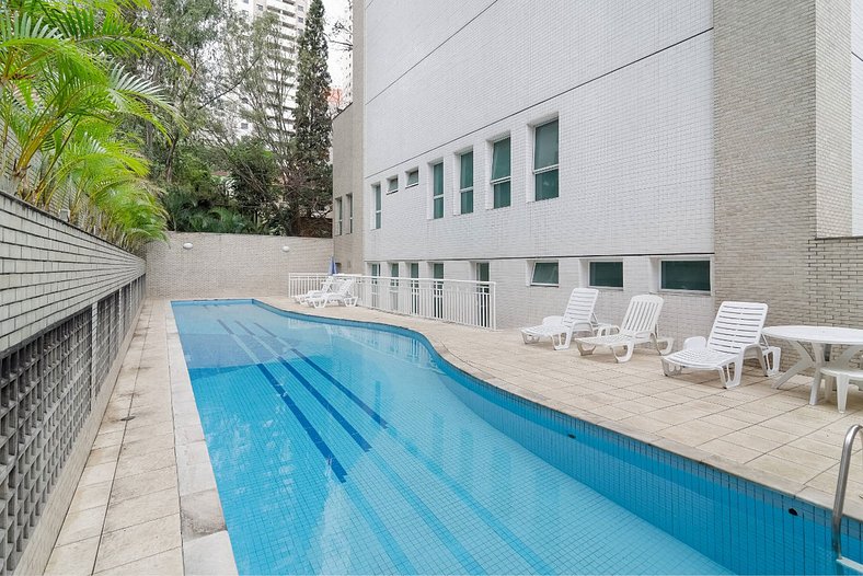 Pinheiros | 2 bedrooms | 2 garage spots | pool