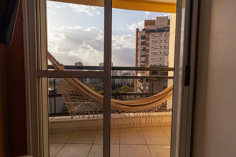 Studio with view close to Paulista Ave